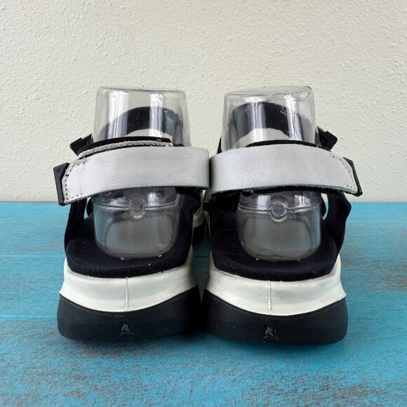 Ecco Womens Yucatan Sandal White Adjustable Sport Outdoor Offroad Racer Size 38 - Picture 5 of 10